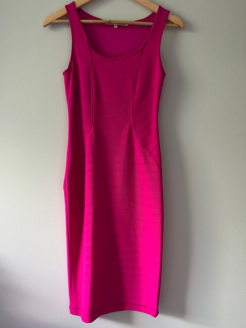 RACHEL Rachel Roy Fuchsia Midi Bodycon Dress Size 2
